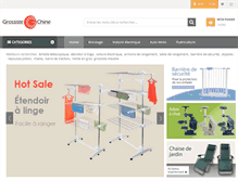 Tablet Screenshot of grossistechine.com